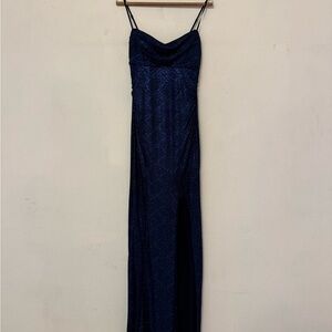 Emerald Sundae Midnight Blue Maxi Dress